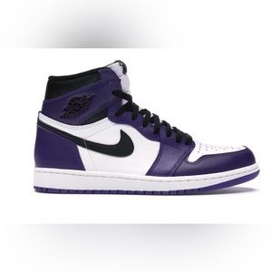 Jordan 1 Retro High Court Purple White